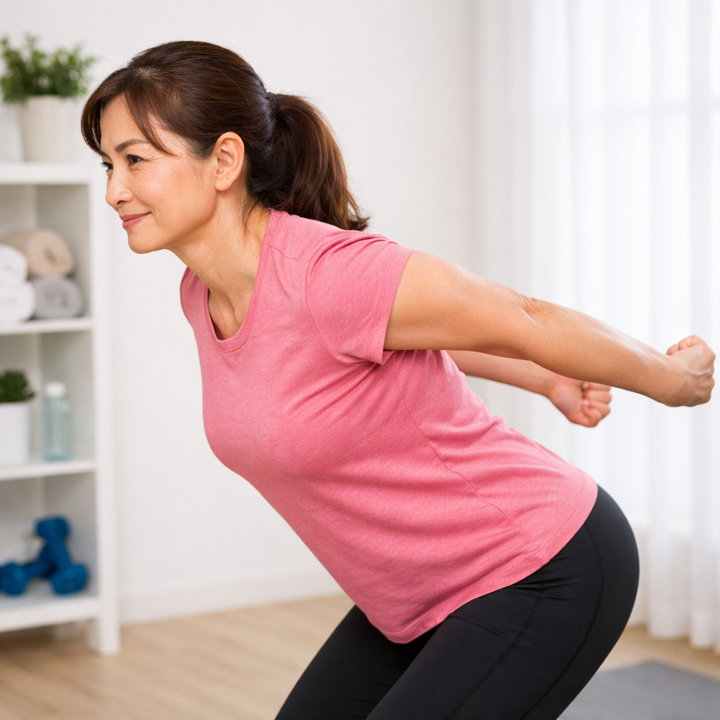 Chuỗi bài tập đứng 6 phút giúp tăng cơ bắp tay sau tuổi 50- Ảnh 4.