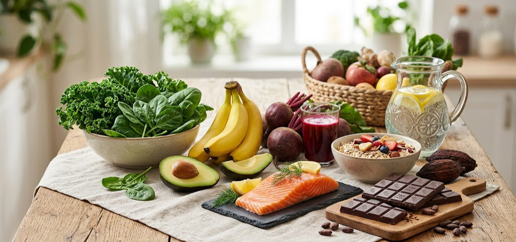 6 loại thực phẩm giúp hạ huyết áp ngoài nước ép lựu- Ảnh 1.