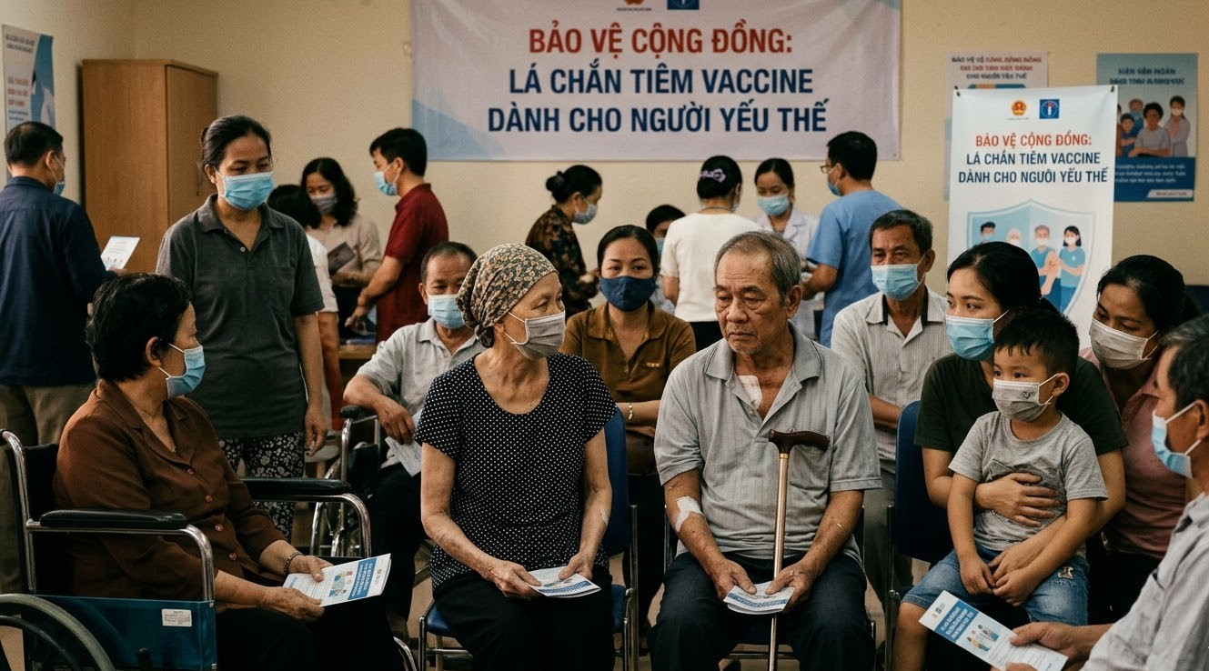 Tiêm vaccine: Trách nhiệm cộng đồng để bảo vệ người dễ tổn thương- Ảnh 1.