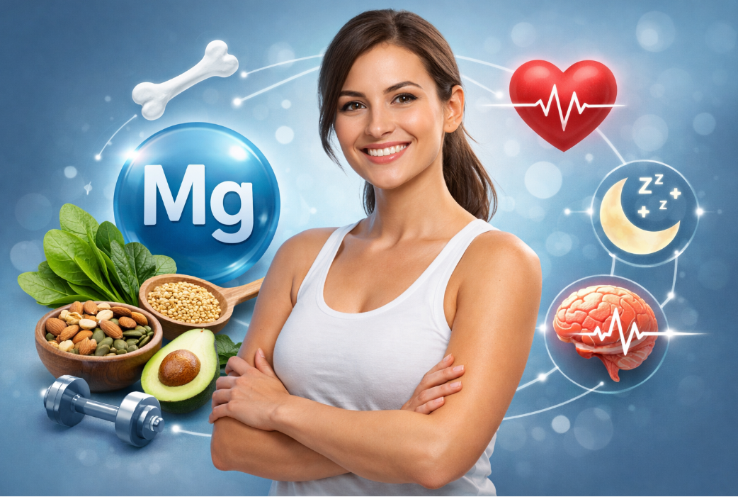 7 tác dụng quan trọng của magie với phụ nữ- Ảnh 1.