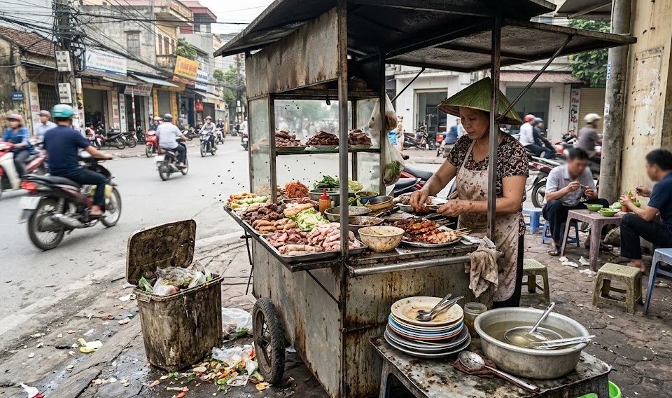 Những món ăn đường phố dễ gây ngộ độc nhất - Ảnh 1.
