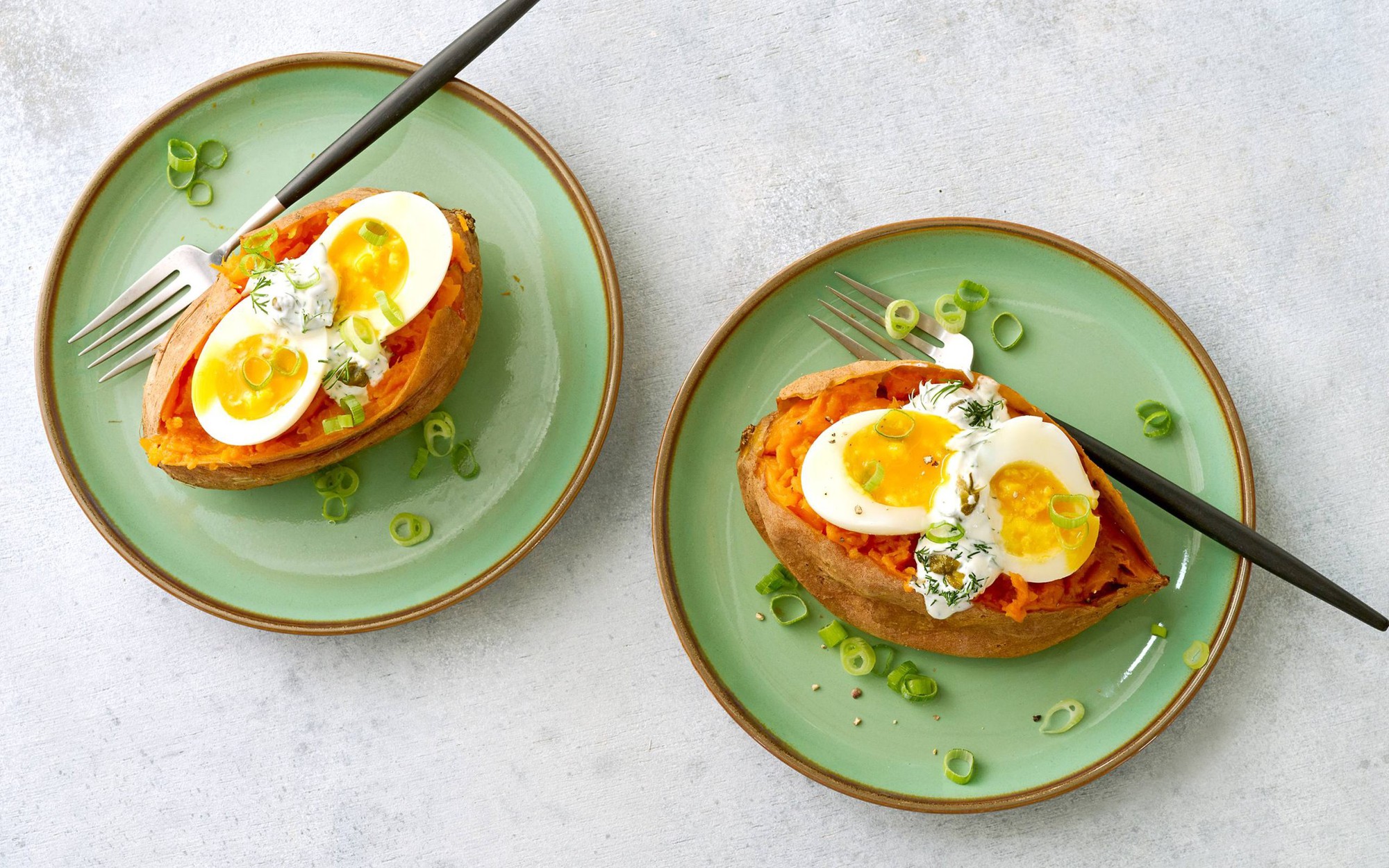 Mẹo ăn khoai lang và trứng giúp giảm cân hiệu quả