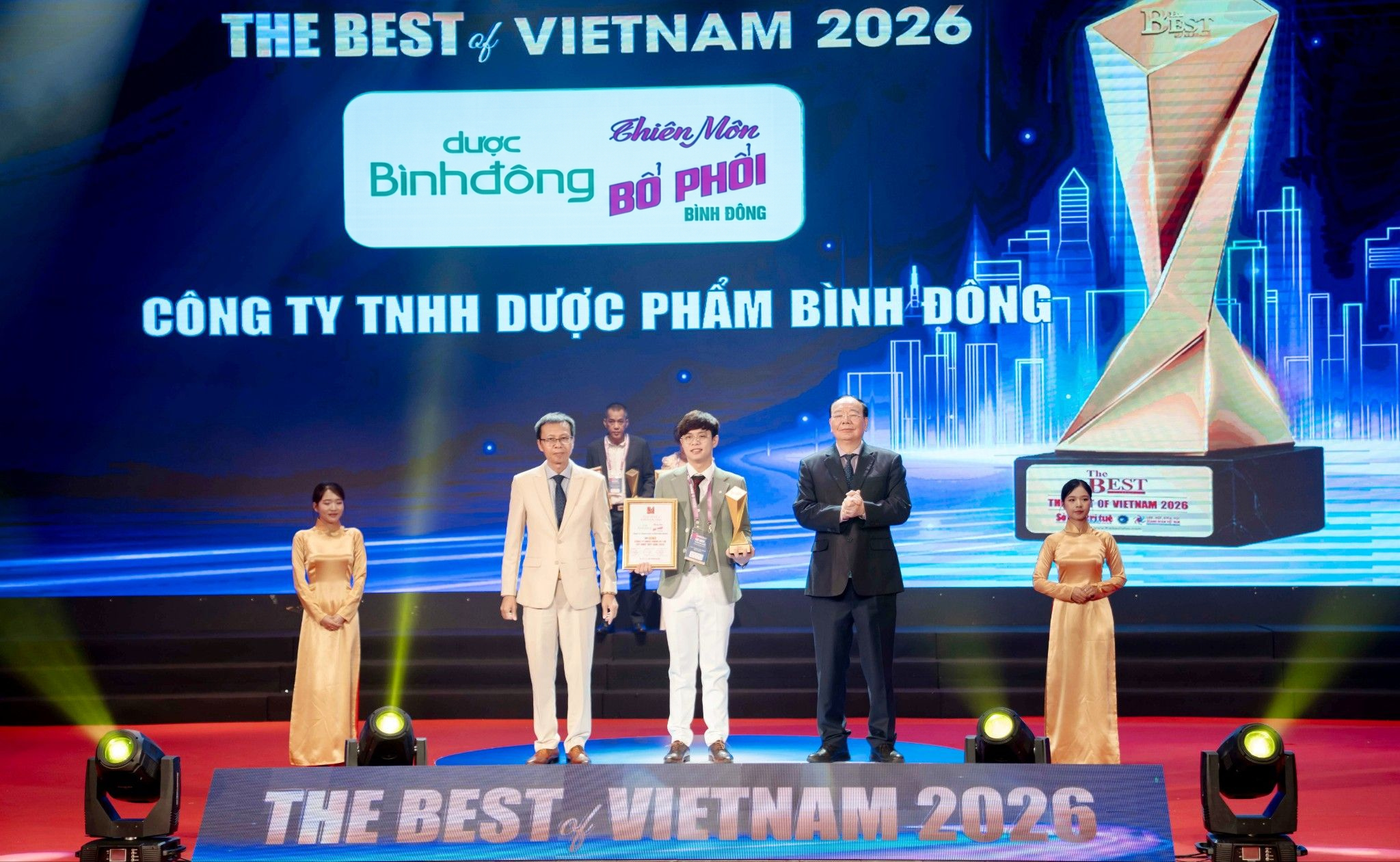 Dược Bình Đông công nhận tại The Best of Vietnam 2026- Ảnh 1.