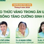 Truyền hình trực tuyến: Công thức vàng trong ăn uống và lối sống tăng cường sinh lý nam