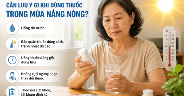 Nắng nóng có thể làm tăng nguy cơ tác dụng phụ thuốc ở người bệnh mạn tính