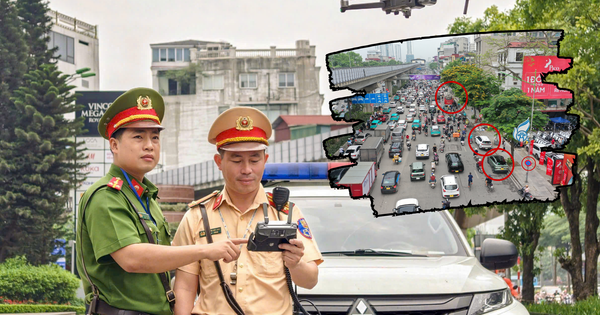 Hà Nội: Dùng flycam ‘bắt lỗi’ dừng đỗ sai quy định