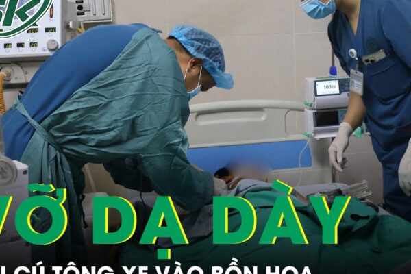 Thiếu niên 15 tuổi vỡ dạ dày sau cú tông xe vào bồn hoa được cứu sống kỳ diệu