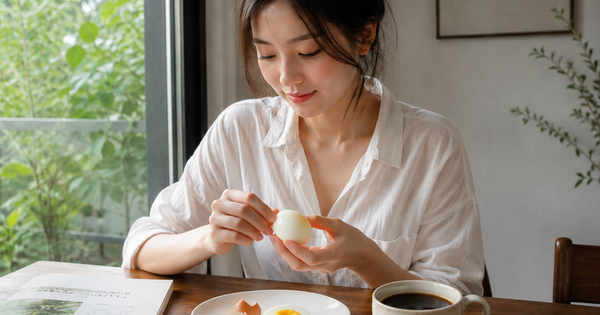 Bữa sáng với trứng luộc và cà phê có giúp giảm cân?