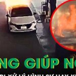 Tài xế trong vụ cháy ô tô ở cây xăng có bị xử lý tội không cứu giúp người khác?