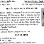 Truy tìm nghi phạm liên quan vụ án mạng khiến một phụ nữ tử vong