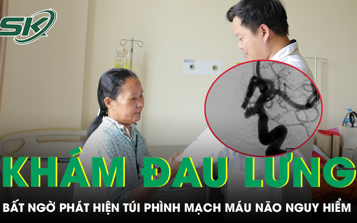 Cứu sống cụ bà 86 tuổi bị túi phình động mạch não nhờ phẫu thuật lỗ khóa- Ảnh 2.