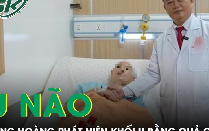 Phát hiện khối u não bằng quả cam sau khi đau đầu suốt 2 năm