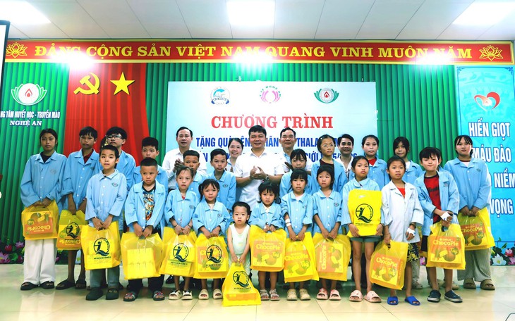 Thêm cơ hội điều trị chuyên sâu cho bệnh nhân Thalassemia tại Nghệ An