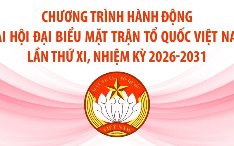 Chương trình hành động Đại hội đại biểu Mặt trận Tổ quốc Việt Nam lần thứ XI, nhiệm kỳ 2026-2031