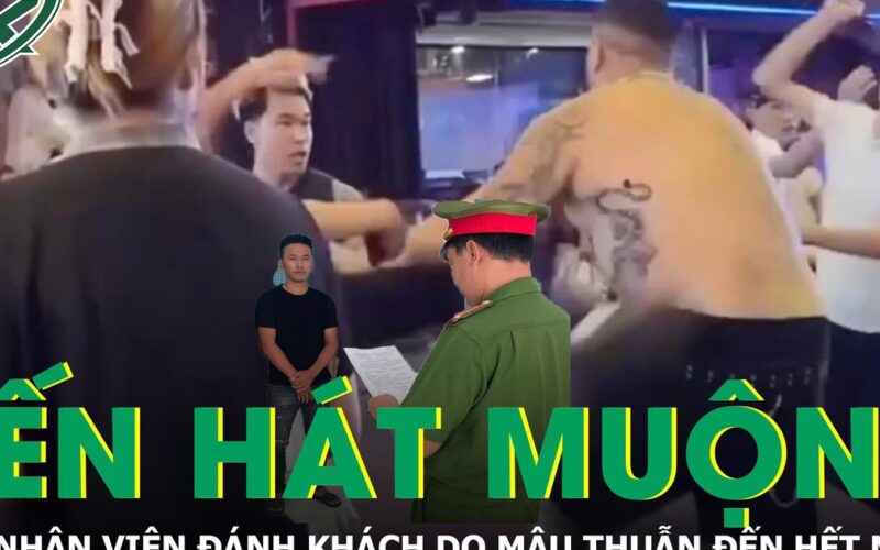 Nam nhân viên quán karaoke đánh khách do mâu thuẫn đến hát muộn