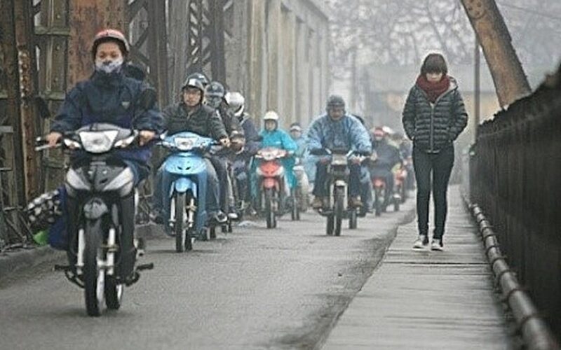 Gió mùa đông bắc vẫn tiếp tục tăng cường xuống nước ta