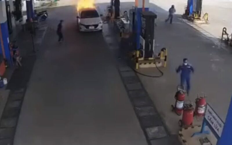 Vụ cháy ô tô tại cây xăng khiến 2 người tử vong: Tài xế có thể đối diện khung hình phạt nào?
