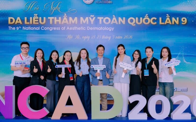TRIODERMA tại NCAD 2026 – Tự hào thương hiệu Việt, chất lượng được bảo chứng
