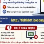 Từ 21/5, khai báo lưu trú, tạm trú thực hiện trên nền tảng mới