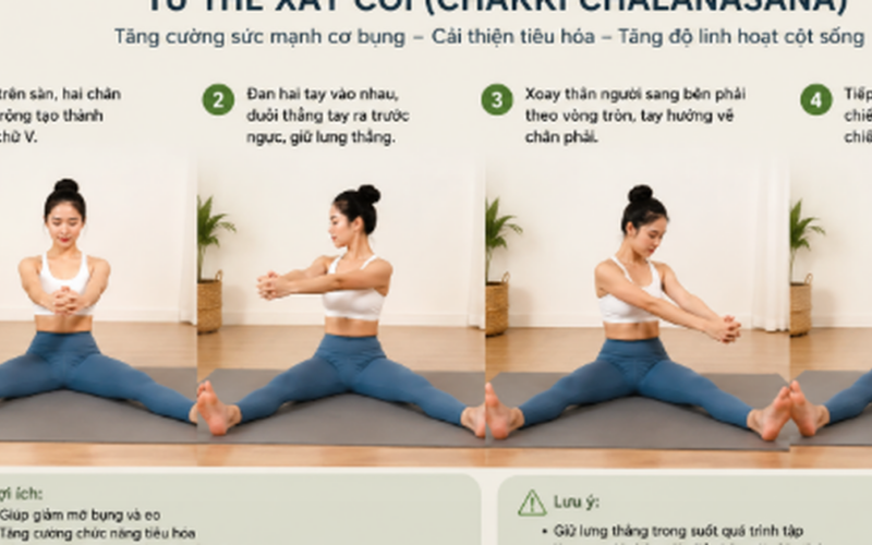 4 tư thế yoga nên tập vào buổi sáng giúp tăng độ dẻo dai, hỗ trợ giảm đau lưng