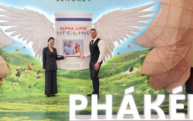Seacret hợp tác NIG Nutritionals phân phối Alpha Lipid Lifeline tại Việt Nam