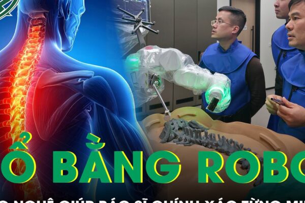 Phẫu thuật cột sống bằng robot giúp bác sĩ ‘chuẩn xác đến từng milimet’