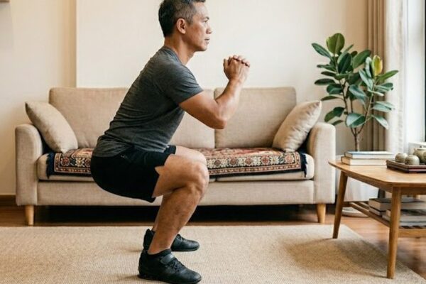 4 lợi ích của bài tập squat đối với người trên 50 tuổi