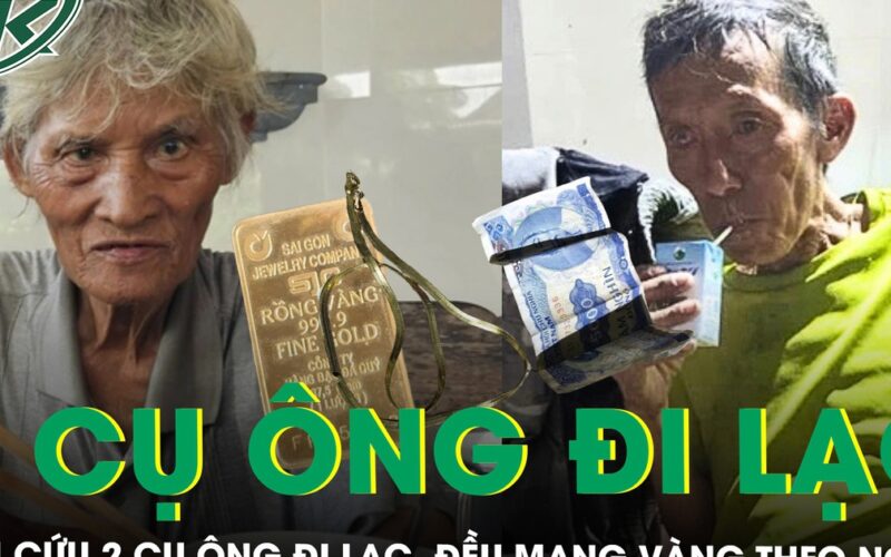 Giải cứu liên tiếp hai cụ ông đi lạc trong rừng ở Huế, đều mang vàng trong người