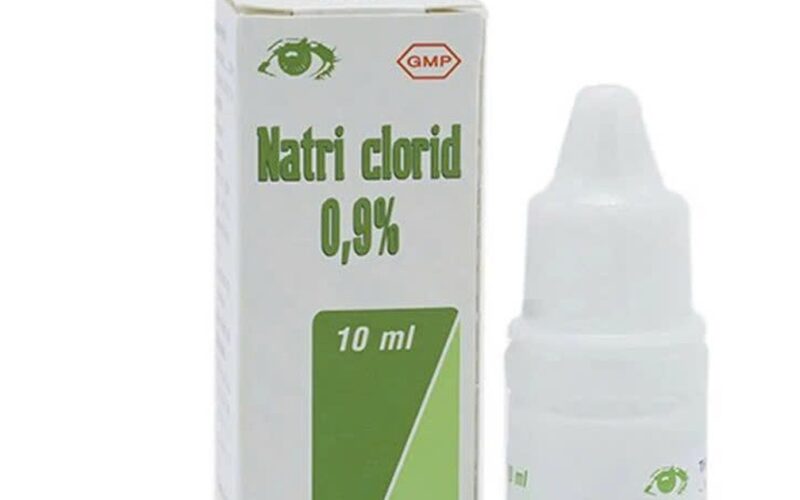 Bộ Y tế thu hồi toàn quốc lô thuốc nhỏ mắt Natri clorid 0,9%