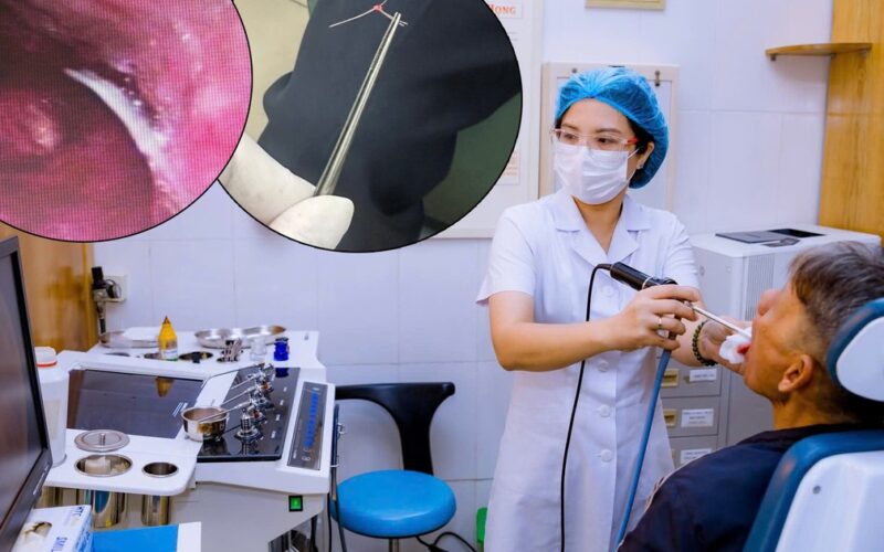 Hi hữu hóc lông lợn sau khi ăn bánh mỳ pate