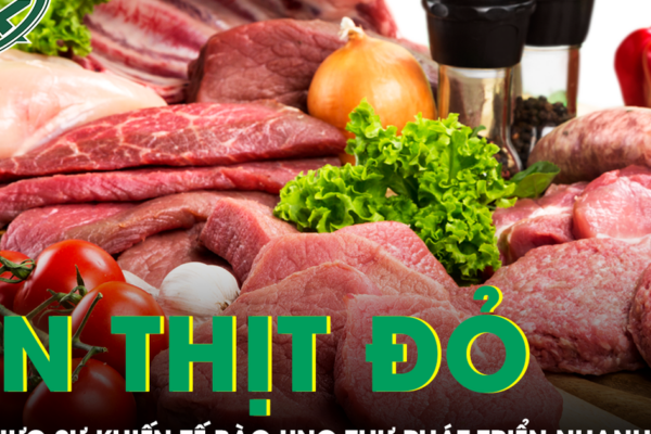 Thịt đỏ có thực sự khiến tế bào ung thư phát triển nhanh hơn?