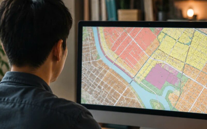 Người mua đất đổ xô thuê ‘check quy hoạch online’: Có đáng tin?