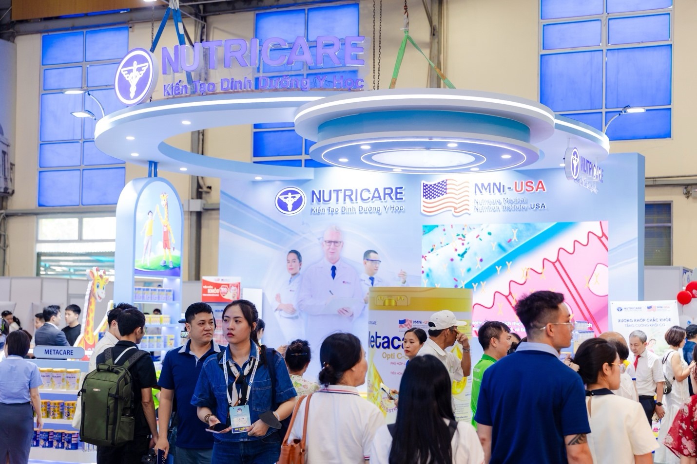 1-1780381200623642763233 Nutricare mang giải pháp dinh dưỡng khoa học đến Vietnam Dairy 2026, thu hút đông đảo khách tham quan- Ảnh 1.