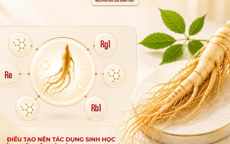 Homsam, nhân sâm đăng ký dạng thuốc
