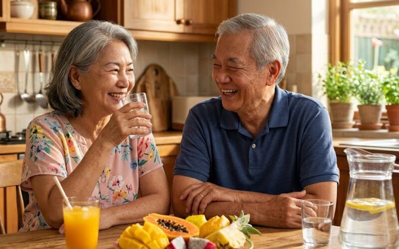 Chuyên gia khuyến nghị 4 nguyên tắc chăm sóc dinh dưỡng cho người cao tuổi mùa nắng nóng