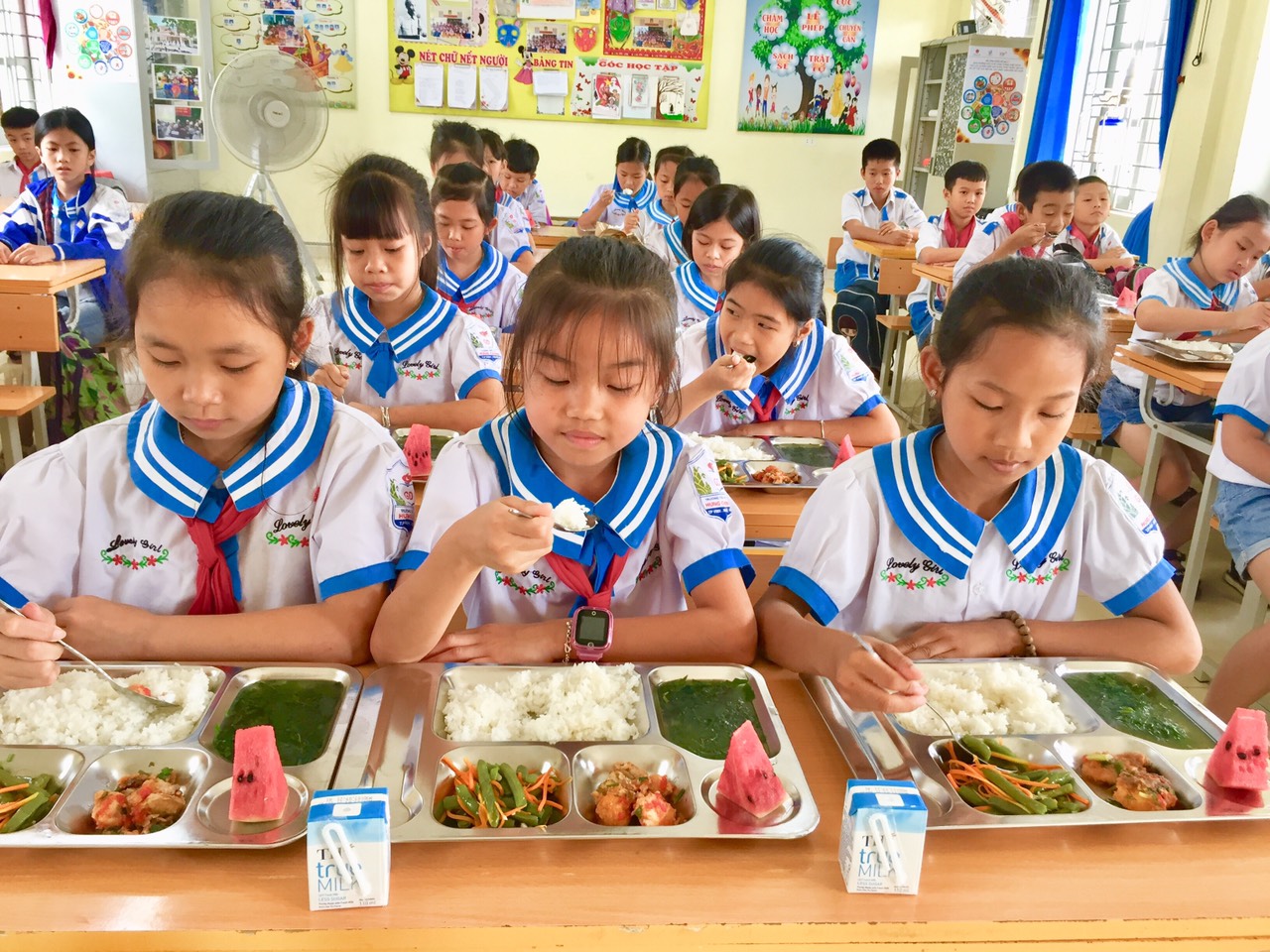 Bộ Y tế hướng dẫn xây dựng bữa ăn học đường đủ dinh dưỡng cho học sinh- Ảnh 1.