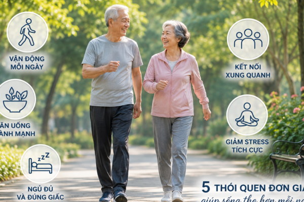 5 thói quen giúp tăng tuổi thọ tự nhiên