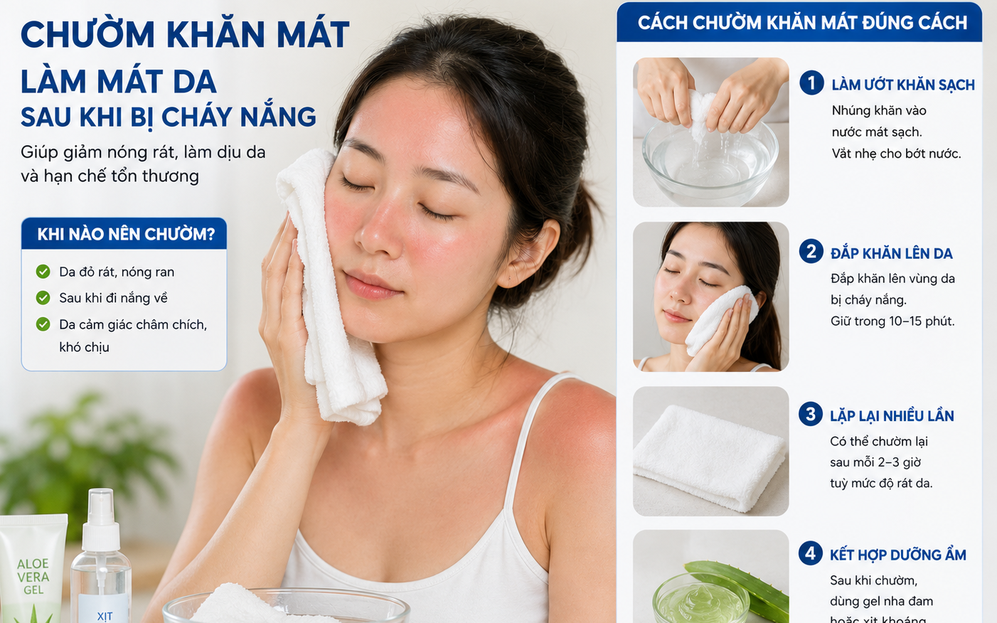 Nắng nóng đỉnh điểm, ra ngoài 10 phút đã rát da, chuyên gia hướng dẫn cách bảo vệ da khỏi cháy nắng