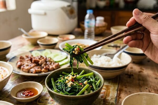 Ăn rau trước, ăn cơm sau có lợi gì cho người bệnh đái tháo đường?