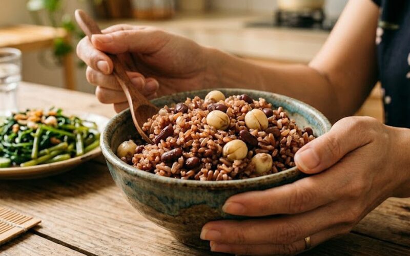 Mẹo nấu cơm gạo lứt thơm ngon và giảm chỉ số đường huyết hiệu quả nhất