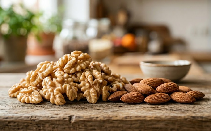 Các loại hạt óc chó và hạnh nhân: Loại nào tốt hơn cho huyết áp và cholesterol?