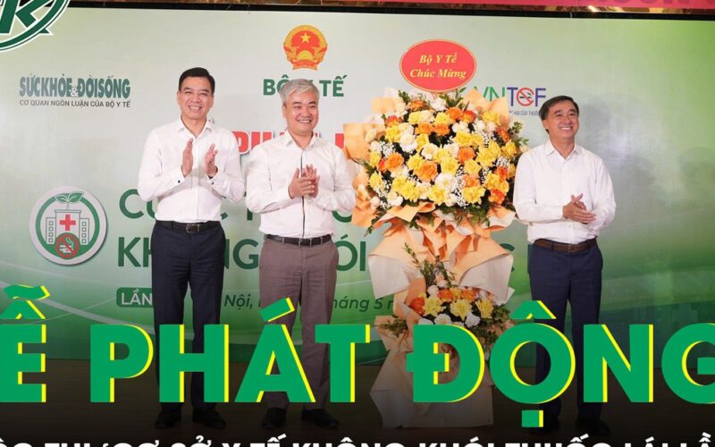 Phát động cuộc thi ‘Cơ sở y tế không khói thuốc lá’ lần II