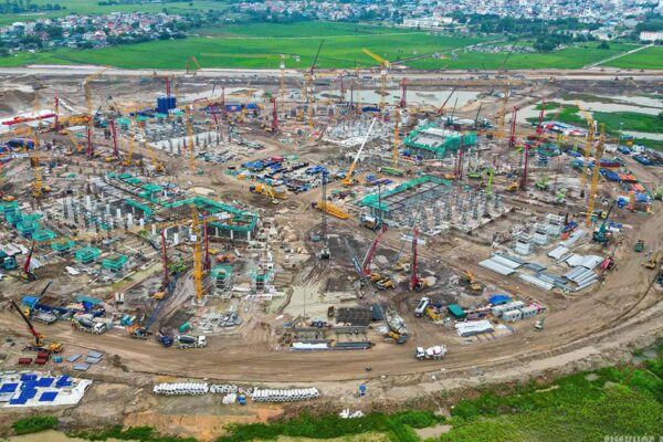 Hà Nội: Lộ diện những hàng ghế đầu tiên của sân vận động 135.000 chỗ