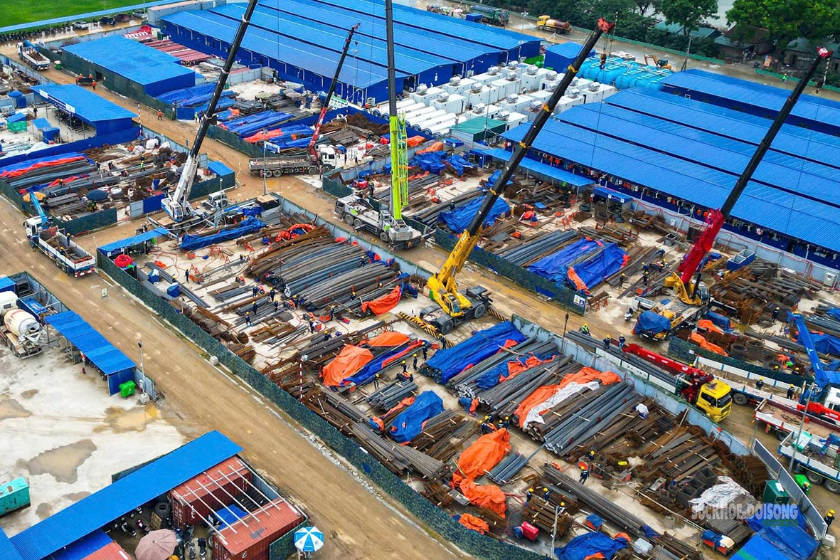 Hà Nội: Lộ diện những hàng ghế đầu tiên của sân vận động 135.000 chỗ- Ảnh 5.