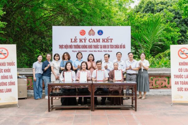 Xây dựng Di tích Quốc gia đặc biệt Chùa Bổ Đà thành mô hình điểm không khói thuốc lá