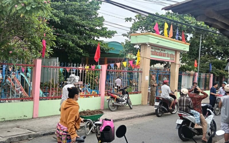 Bảo vệ trường mầm non tử vong trong sân trường, camera ghi lại diễn biến bất ngờ