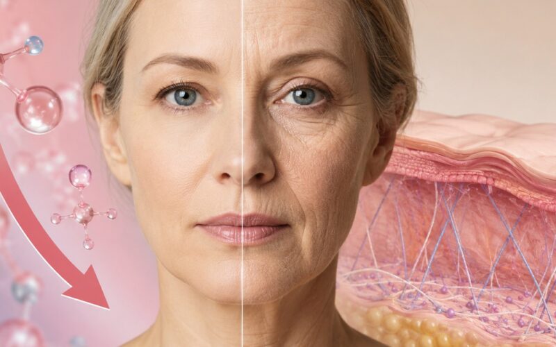 Sau mãn kinh: Vì sao da lão hóa nhanh trong những năm đầu?