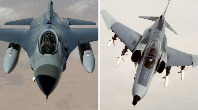 Tiêm kích F-4 Iran giao chiến F-16 Mỹ trong không phận Saudi Arabia- Ảnh 1.