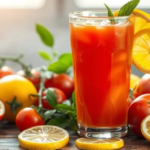 Lợi ích bất ngờ khi uống nước chanh cà chua trong mùa hè