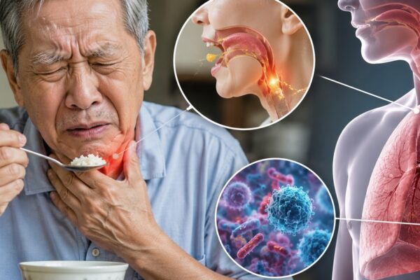 Những bài tập cơ vùng cổ họng cho người lớn tuổi có dấu hiệu khó nuốt